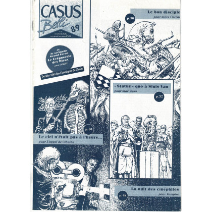 Casus Belli N° 89 - Encart de scénarios (magazine de jeux de rôle) 002