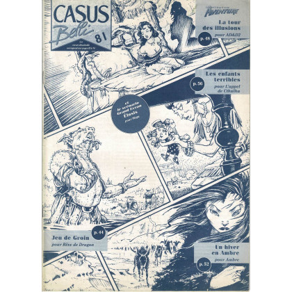 Casus Belli N° 81 - Encart de scénarios (magazine de jeux de rôle) 001