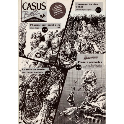 Casus Belli N° 86 - Encart de scénarios (magazine de jeux de rôle) 001