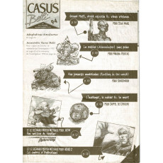 Casus Belli N° 94 - Encart de scénarios (magazine de jeux de rôle)