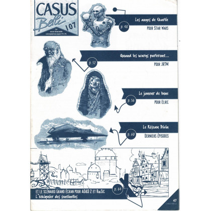 Casus Belli N° 107 - Encart de scénarios (magazine de jeux de rôle) 001