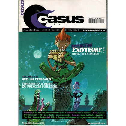 Casus Belli N° 33 (magazine de jeux de rôle 2e édition) 003