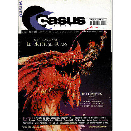 Casus Belli N° 29 (magazine de jeux de rôle 2e édition) 003