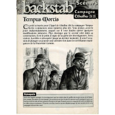 Backstab N° 27 - Encart de scénarios (le magazine des jeux de rôles)