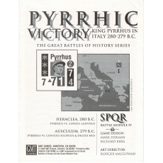 Pyrrhic Victory - SPQR Battle Module IV (wargame de GMT en VO)