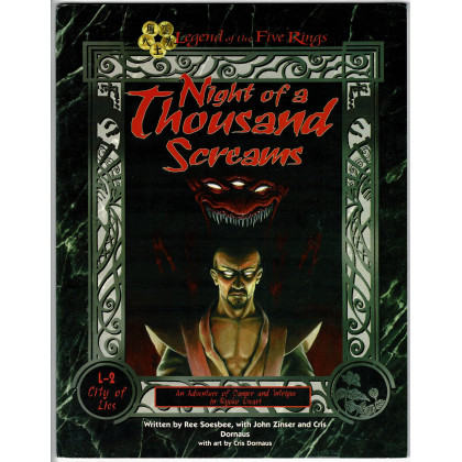 Night of a Thousand Screams (jdr Legend of the Five Rings 1ère édition en VO) 001