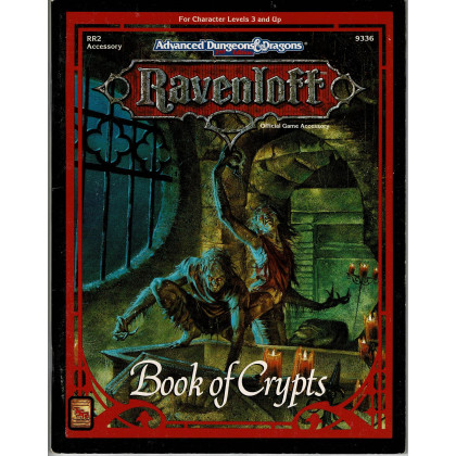 Ravenloft - RR2 Book of Crypts (jeu de rôle AD&D 2e édition en VO) 002