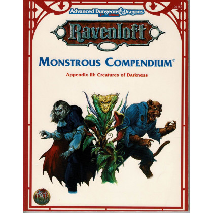 Monstrous Compendium - Appendix III Creatures of Darkness (jdr AD&D 2e édition - Ravenloft n VO) 001
