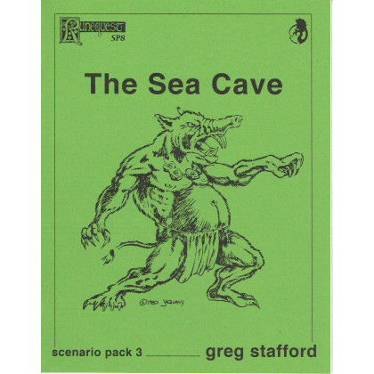 The Sea Cave (jdr Runequest Second Edition de Chaosium en VO) 001