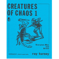 Creatures of Chaos 1 (jdr Runequest 2nd Edition de Chaosium en VO)