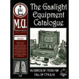 The Gaslight Equipment Catalogue - Miskatonic University Library Association (jdr Call of Cthulhu en VO) 001