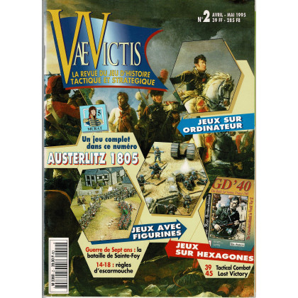 Vae Victis N° 2 (La revue du Jeu d'Histoire tactique et stratégique) 003