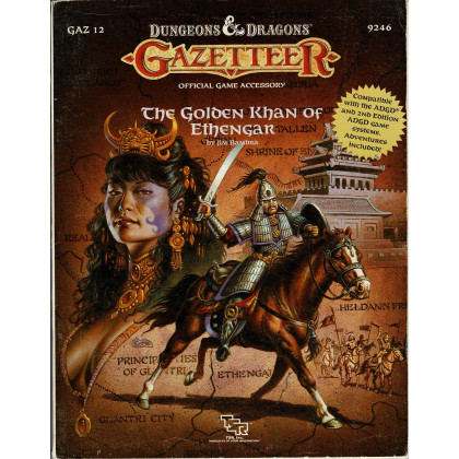 GAZ12 The Golden Khan of Ethengar (jdr D&D Gazetteer - Mystara 1ère édition en VO) 002