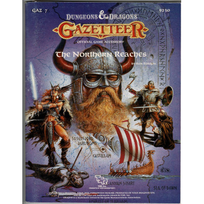 GAZ7 The Northern Reaches (jdr D&D Gazetteer - Mystara 1ère édition en VO) 002