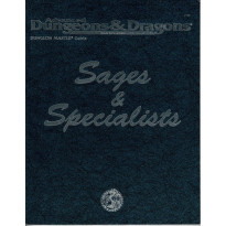 Sages & Specialists (jdr AD&D 2e édition de TSR en VO)