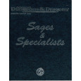 Sages & Specialists (jdr AD&D 2e édition de TSR en VO) 001