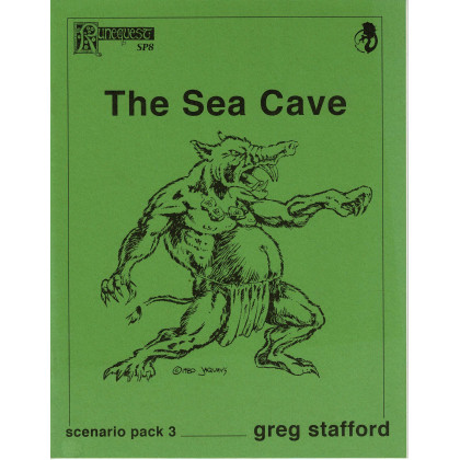 The Sea Cave (jdr Runequest Second Edition de Chaosium en VO) 002