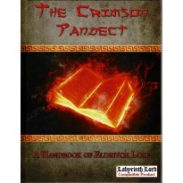 The Crimson Pandect - A Handbook of Eldritch Lore (jdr OSR - Labyrinth Lord en VO)