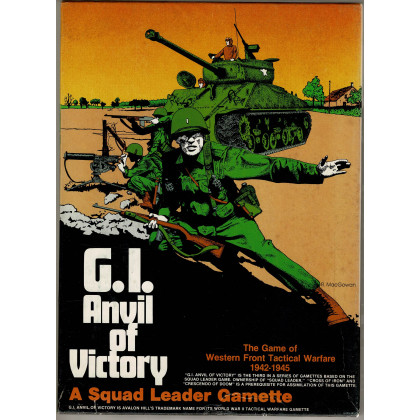 G.I. Anvil of Victory - A Squad Leader Gamette (wargame Avalon Hill en VO) 001