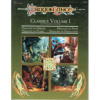 DLC1 Dragonlance Classics Volume I (jdr AD&D 2e édition en VO) 001