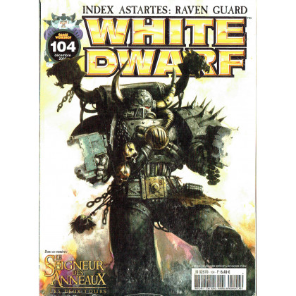 White Dwarf N° 104 (magazine de jeux de figurines Games Workshop en VF) 001