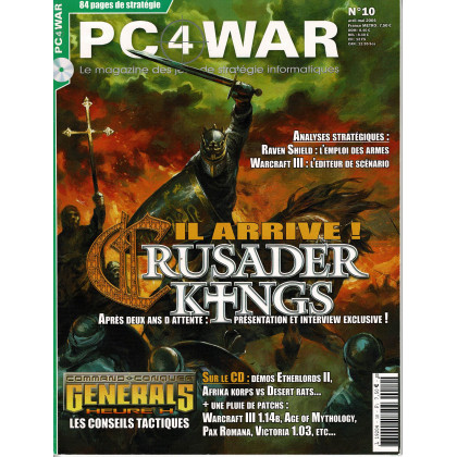 PC4WAR N° 10 (Le Magazine des Jeux de Stratégie informatiques) 001
