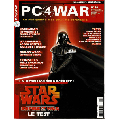 PC4WAR N° 20 (Le Magazine des Jeux de Stratégie informatiques) 001