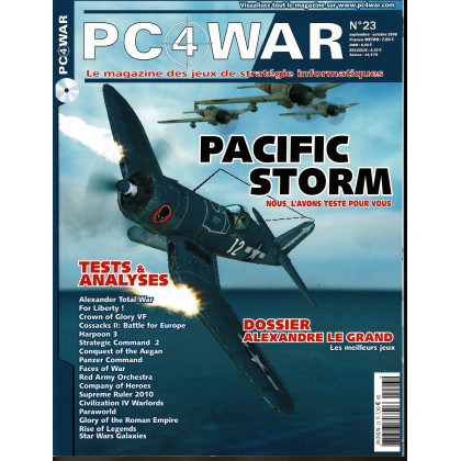 PC4WAR N° 23 (Le Magazine des Jeux de Stratégie informatiques) 001