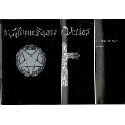 In Nomine Satanis / Magna Veritas - Contenu boîte de base (jdr 1ère édition Siroz en VF) 001