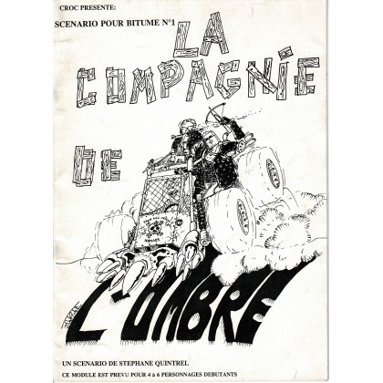 La Compagnie de l'Ombre (jdr Bitume 2e édition en VF) 001