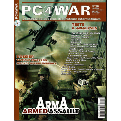 PC4WAR N° 26 (Le Magazine des Jeux de Stratégie informatiques) 001