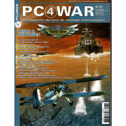 PC4WAR N° 27 (Le Magazine des Jeux de Stratégie informatiques) 001