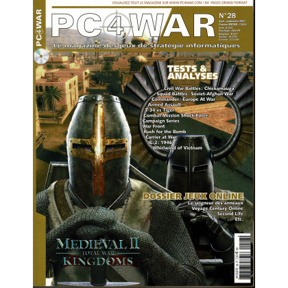 PC4WAR N° 28 (Le Magazine des Jeux de Stratégie informatiques) 001