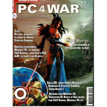 PC4WAR N° 9 (Le Magazine des Jeux de Stratégie informatiques) 001