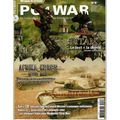 PC4WAR N° 8 (Le Magazine des Jeux de Stratégie informatiques) 001