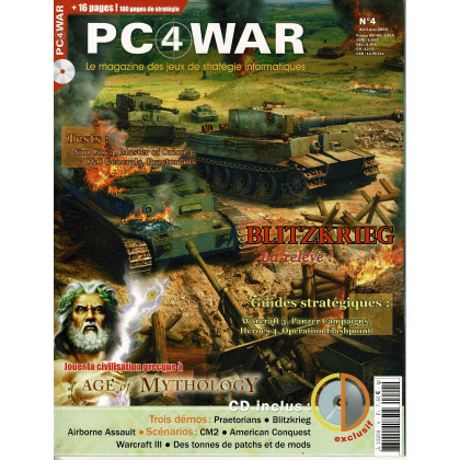 PC4WAR N° 4 (Le Magazine des Jeux de Stratégie informatiques) 001