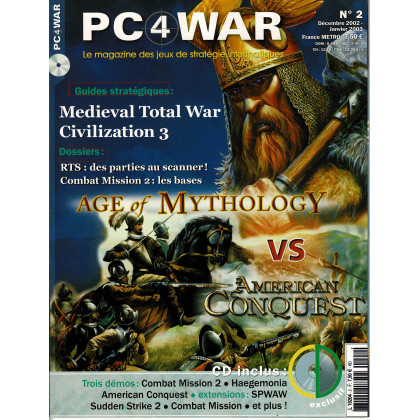 PC4WAR N° 2 (Le Magazine des Jeux de Stratégie informatiques) 001