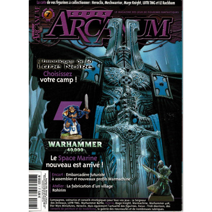 Codex Arcanum N° 7 (magazine des jeux de figurines fantastiques en VF) 001