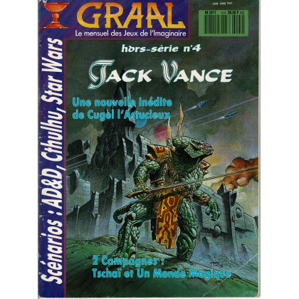 Graal N° 4 Hors-Série Jack Vance (Le mensuel des jeux de l'Imaginaire) 002