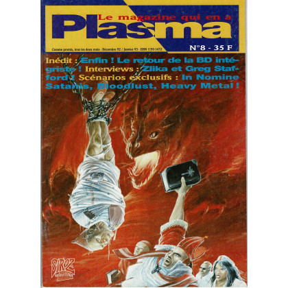 Plasma N° 8 (magazine des jeux de rôles des éditions Siroz) 002