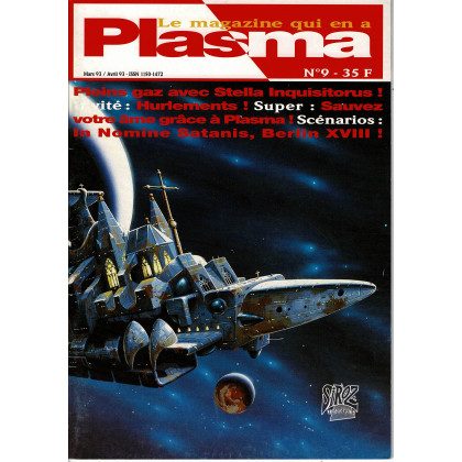 Plasma N° 9 (magazine des jeux de rôles des éditions Siroz) 002