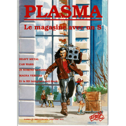 Plasma N° 6 (magazine des jeux de rôles des éditions Siroz) 002