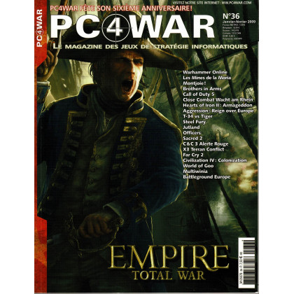 PC4WAR N° 36 (Le Magazine des Jeux de Stratégie informatiques) 001