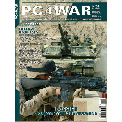PC4WAR N° 32 (Le Magazine des Jeux de Stratégie informatiques) 001