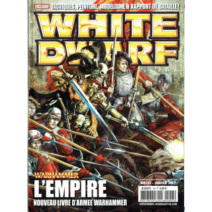 White Dwarf N° 153 (magazine de jeux de figurines Games Workshop en VF) 001