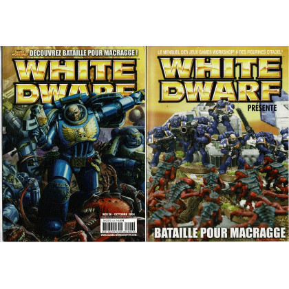 White Dwarf N° 126 Bataille pour Macragge (magazine de jeux de figurines Games Workshop en VF) 001