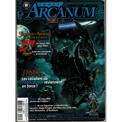 Codex Arcanum N° 2 (magazine des jeux de figurines fantastiques en VF) 002