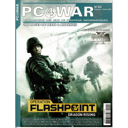 PC4WAR N° 40 (Le Magazine des Jeux de Stratégie informatiques) 001