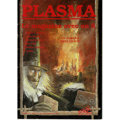 Plasma N° 5 (magazine des jeux de rôles des éditions Siroz) 001