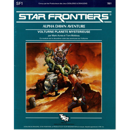 SF1 Volturne Planète mystérieuse (jdr Star Frontiers en VF) 002